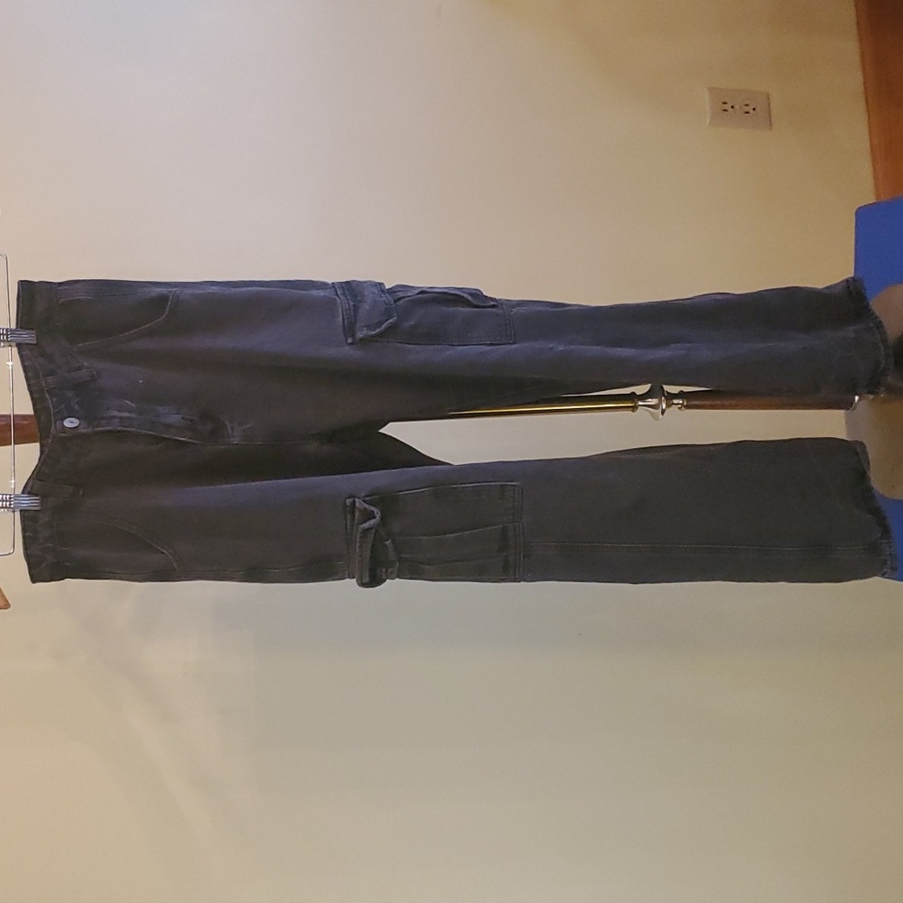 Black Cargo jeans